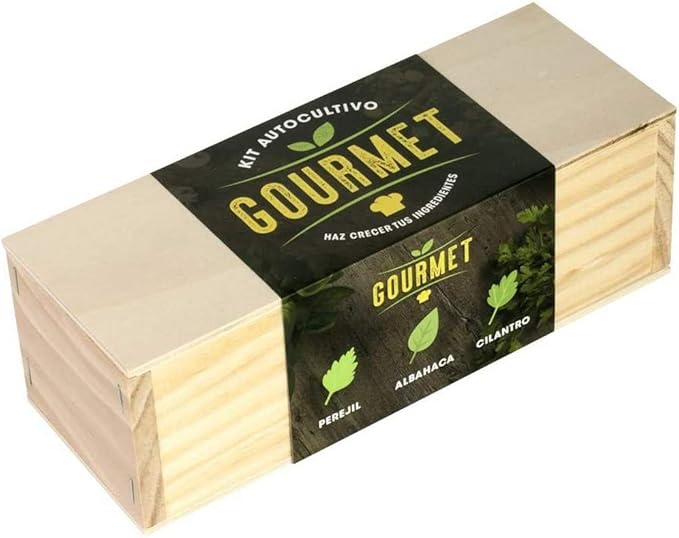 Self-assembly kit, gourmet, parsley, basil and coriander