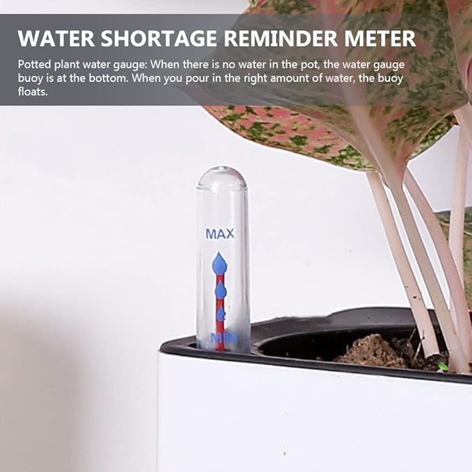 DOITOOL Water Shortage Reminder 2pcs Planter Water Buoy for Plants Easy to Read