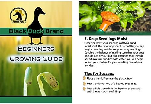 Deluxe Salad Garden Starter Kit - Includes: Seeds, Peat Pots, Netted Coir Pellets, and a Beginners Guide - Easy Starter Kit for Gardeners - Heirloom, Non-GMO (Deluxe Salad Garden Starter Set)