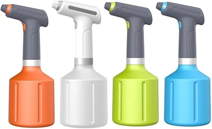 Electric Plant Spray Bottle Automatic Watering USB Garden Tool, 900ML White