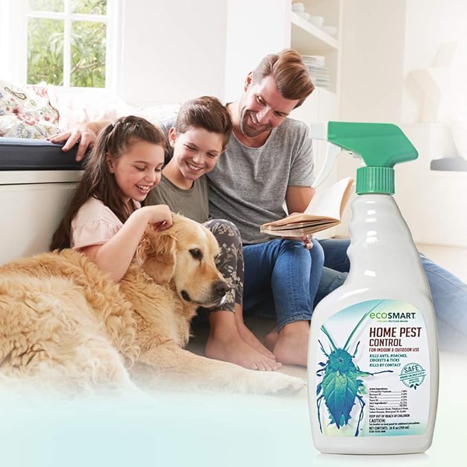 EcoSmart Natural, Plant-Based Indoor/Outdoor Home Pest Control, 24 Ounce Ready-to-Spray Bottle