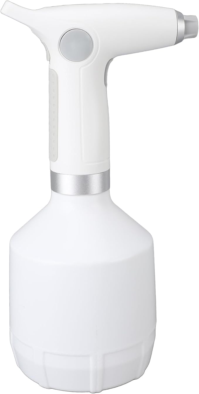 Acouto Electric Spray Bottle, USB Rechargeable Multifunctional with Nozzle Electric Plant Sprayer for Indoor Outdoor Garden