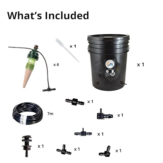 Blumat Drip Irrigation System - Tropf Automatic Plant Watering Devices - Universal Garden Watering System Kit - Easy Setup -Saves Water and Ensures Healthy Growth - 6 Pack