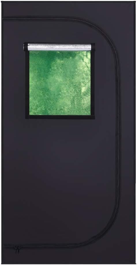 MallMall 32"x 32"x 63" Indoor Hydroponics Mylar Grow Tent Room