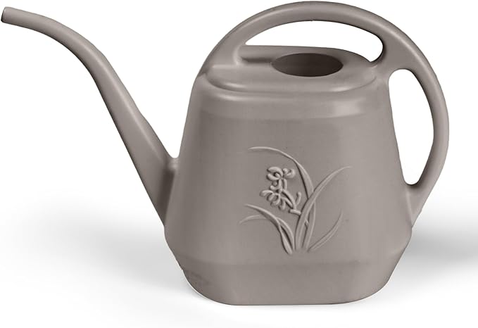 Plastic Watering Can - Coffee Color - 1 Gallon