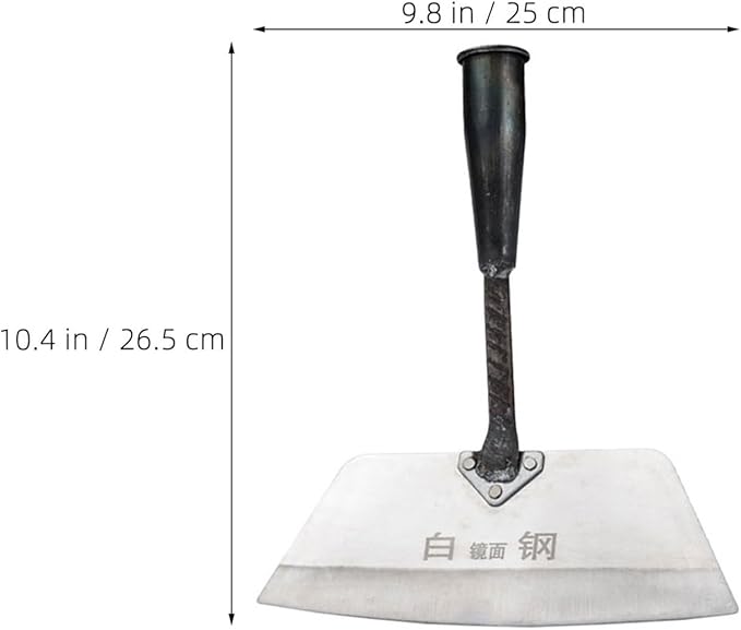 Gadpiparty Hardened Manganese Steel Garden Trowel and Hand Shovel for Weeding, Lawn Care, Heavy Duty Gardening Tool with Push Blade, Outdoor Garden Weed Removal Tool