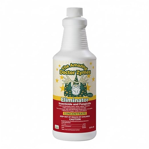 Eliminator® Natural Insecticide & Fungicide – Professional Pest Control for Spider Mites, Aphids & Powdery Mildew – Oil-Free, Residue-Free Plant Protection for Homes, Gardens & Professional Operations