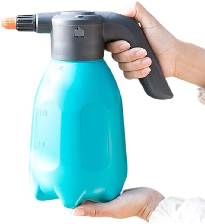 Electric Spray Bottle 2L-PRO Rechargeable Sprayer with Type-C USB Charge Port Comfortable Handheld Sprayer for Watering Plants Blue