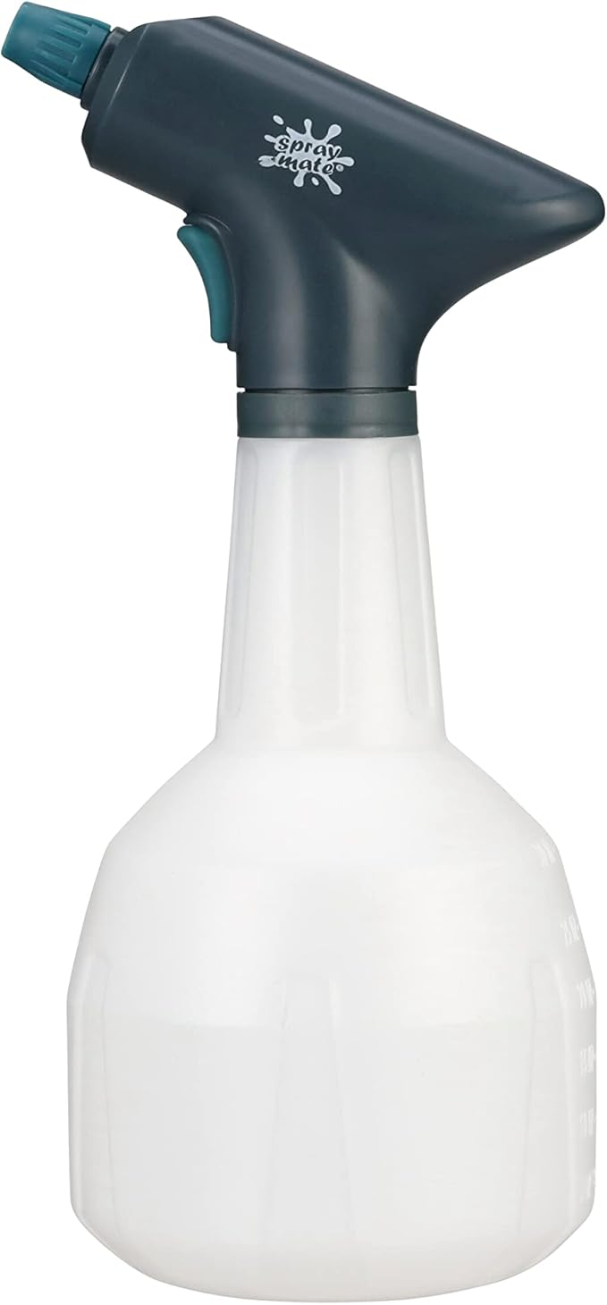 SprayMate Spritz Battery Powered Spray Bottle - Adjustable Electric Spray Bottle - 1 Liter