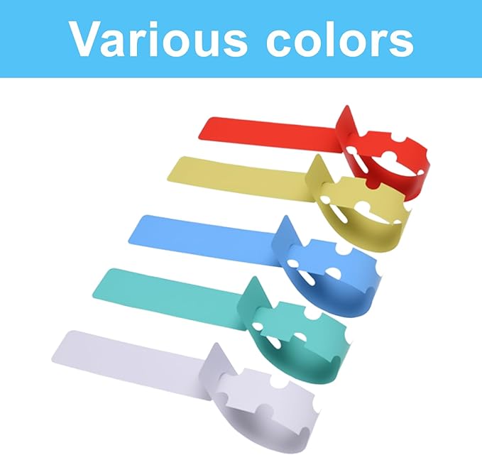 120Pcs Colorful Wrap Around Tree Tags Plastic Plant Labels, Hanging Plant Labels Tree Identification Signs Hanging Plant Markers(6 Colors)