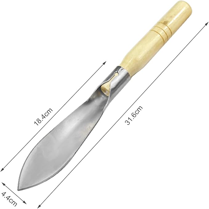 Hand Shovel for Gardening,Garden Shovel Hand,Trowel Garden Tool,Garden trowels Hand Tool,Garden Hand Shovel,Garden Shovels for Planting,Small Shovels for Gardening,Hand Shovel (Silver-3)