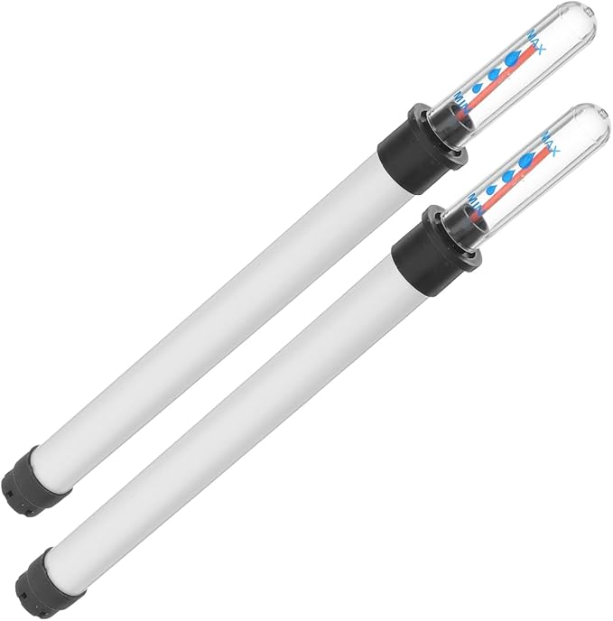 DOITOOL 2 Pcs Water Level Indicator for Plants 9 Inch Hydroponic Water Shortage Reminders Level Gauge for Flower Pots Indoor Plants