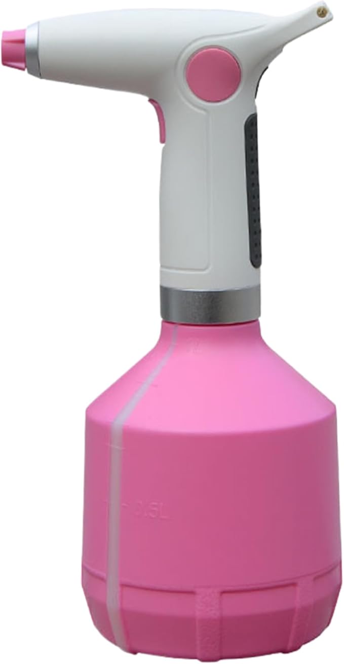 Electric Sprayer, 1000ml Electric Spray Bottle with Adjustable Nozzle, Waterproof Water Sprayer, Rechargeable Plant Mister for Garden Indoor Outdoor, Style 2, Decoración del hogar