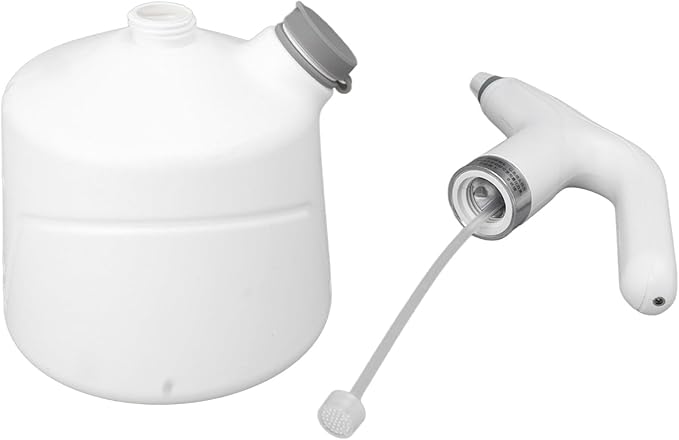 Jiawu Electric Spray Bottle, Rechargeable Plant, Automatic Watering Can, Handheld Sprayer Bottle for Indoor & Outdoor Plant Watering, Fertilization, Gardening (White)
