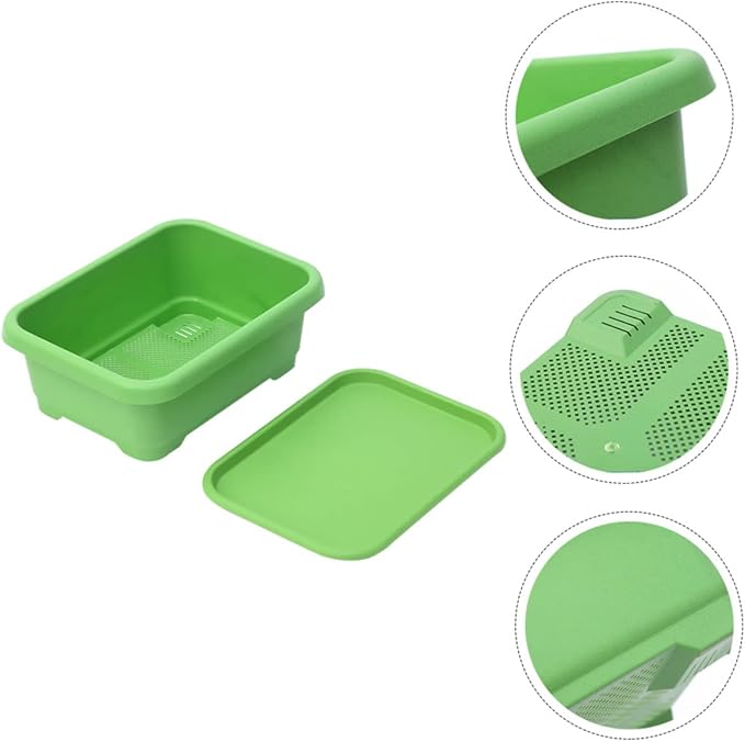 SUPVOX Herb Growing Kit Indoor Vegetable Planting Container Simple Design Practical for Gardening
