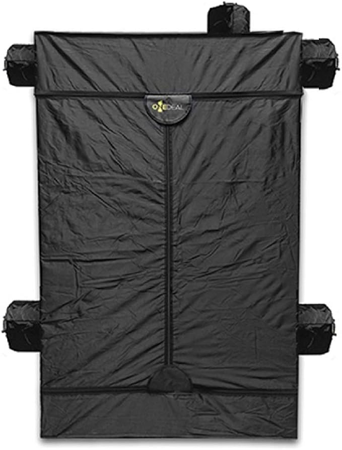OneDeal Grow Tent 3ft x 3ft x 6ft Indoor Grow Room with Reflective Lining Reinforced Corners and Lightproof Stitching for Hydroponic and Indoor Gardening