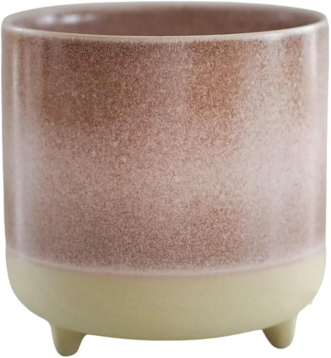 Ivyline Planter, Ceramic, Rose Matte Reactive, H12cm x D12cm