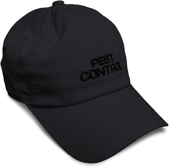 Custom Soft Baseball Hat Embroidered Dad Hat Pest Control Occupation B Embroidery Men & Ladies Baseball Cap