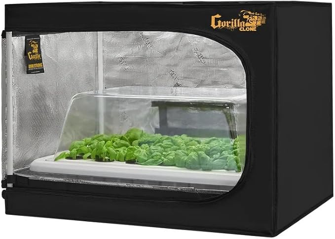 Gorilla Clone Tent | Complete Hydro Cloning Kit (24" x 24" x 32")