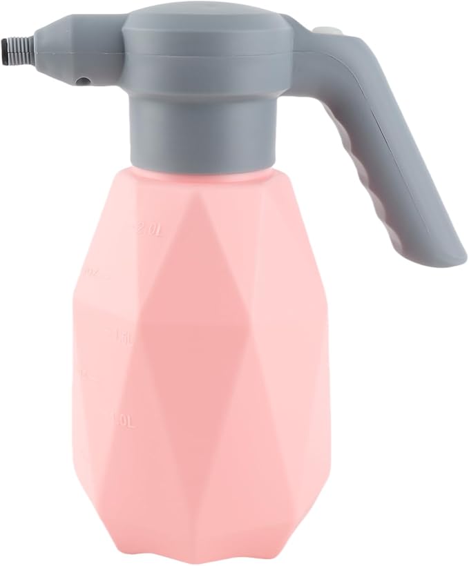 Yosoo 2L Electric Plant Spray Bottle, USB Rechargeable Garden Sprayer with Adjustable Spout and One Button Operation, for Indoor Outdoor House Flower Grass Watering (Type 2)