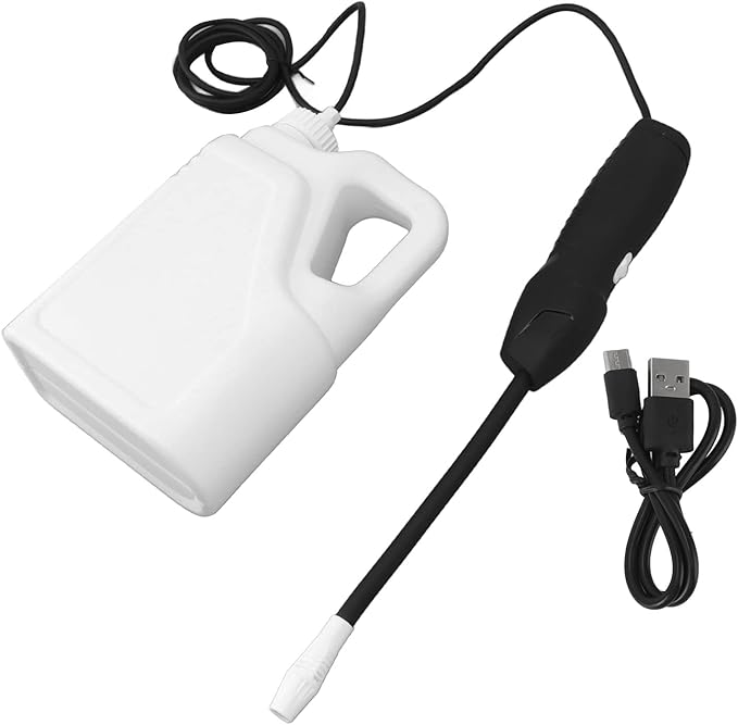FLEXMAN Electric Pump Pressured Sprayer, Battery Powered Sprayer with Adjustable Rotating Nozzle, Electric Sprayer for Garden, Lawn, Household Plant Spray