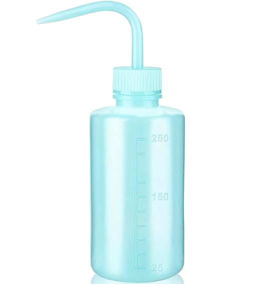 Valchoose Medical Squeeze Bottle 250ml, 8.5oz, Premium (Blue) Wash Bottle LDPE No Leaking （1Pack）