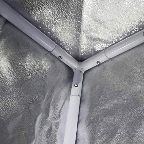 HNZXIB 120 * 120 * 200cm Indoor Plant Grow Tent w/Observation Window Mylar Non-Toxic