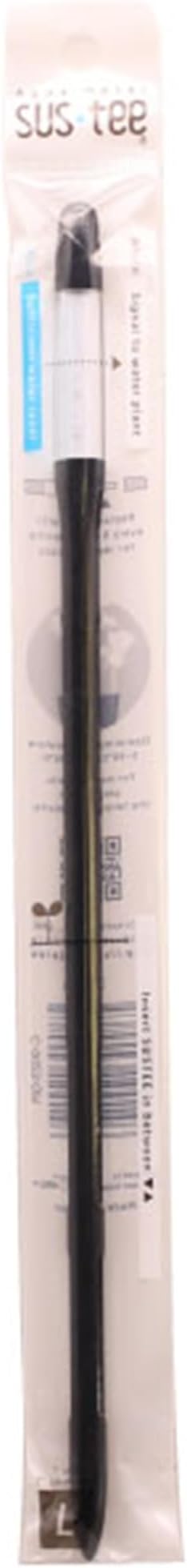 Sustee Aquameter - Large - Black - Leave-in Soil Moisture Meter for Potted Plants - Plant Water Sensor - Refillable