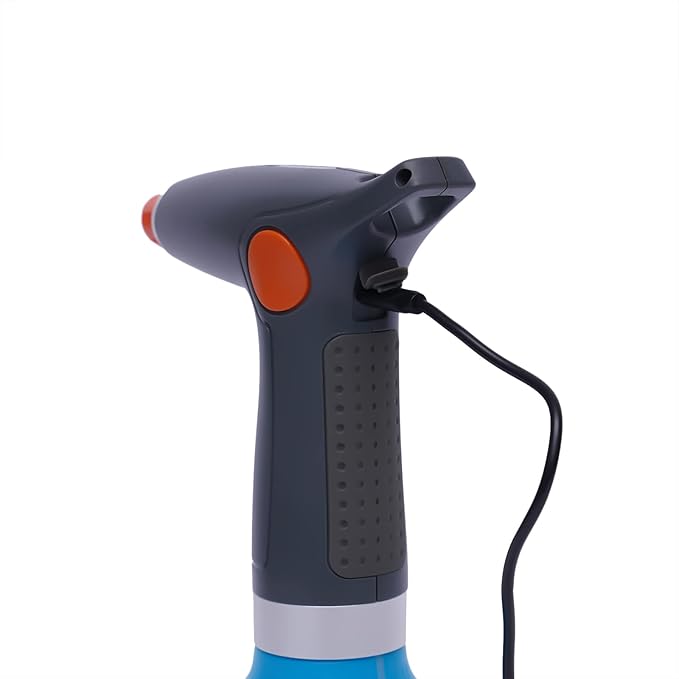 YIYIBYUS 1L Electric Plant Spray Bottle for Indoor Outdoor, Automatic Electric Watering Can, 2000mAh Rechargeable Mister Sprayer with Adjustable Water Mist Nozzle for Hair, House Cleaning, Gardening