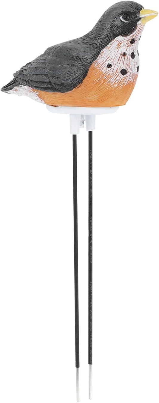 YARDWE Soil Moisture Meter Watering Alarm Chirping Bird Plant Water Tester Hygrometer Sensor Gardening Tool for Planter Water Remind Warining Alert