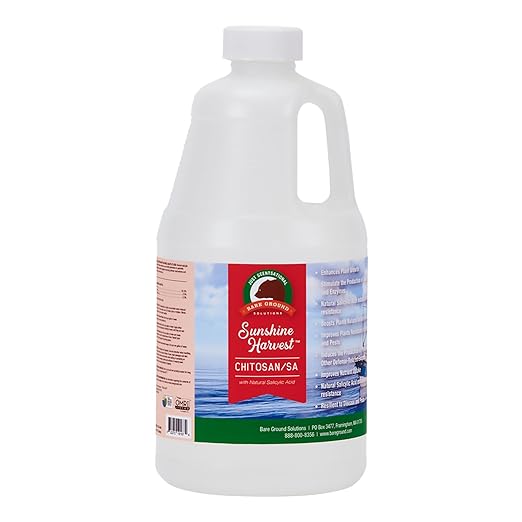 Trident’s Pride Chitosan with Salicylic Acid – Plant Growth & Defense Booster | 64 oz | Enhances Root Development, Strengthens Immunity & Increases Stress Resistance