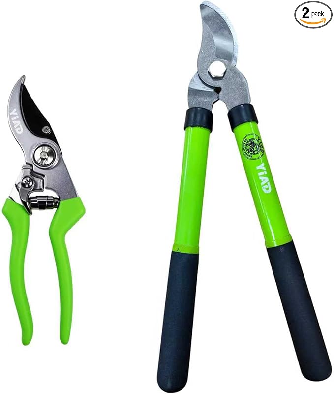 Pruning Shears for Gardening, Heavy Duty Garden Shears Branch Cutter Tree Branch Cutter Loppers for Gardening Multi Purpose Garden Pruners for Women Yard Work, Flower Arranging Plant Care