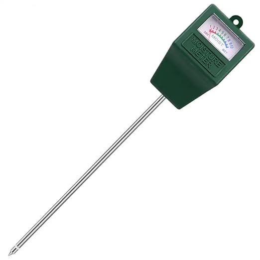 Single Needle Soil Moisture Meter Flower Gardening Detector Soil Moisture Meter Square Head Soil Detector Tool Kit for Flowers