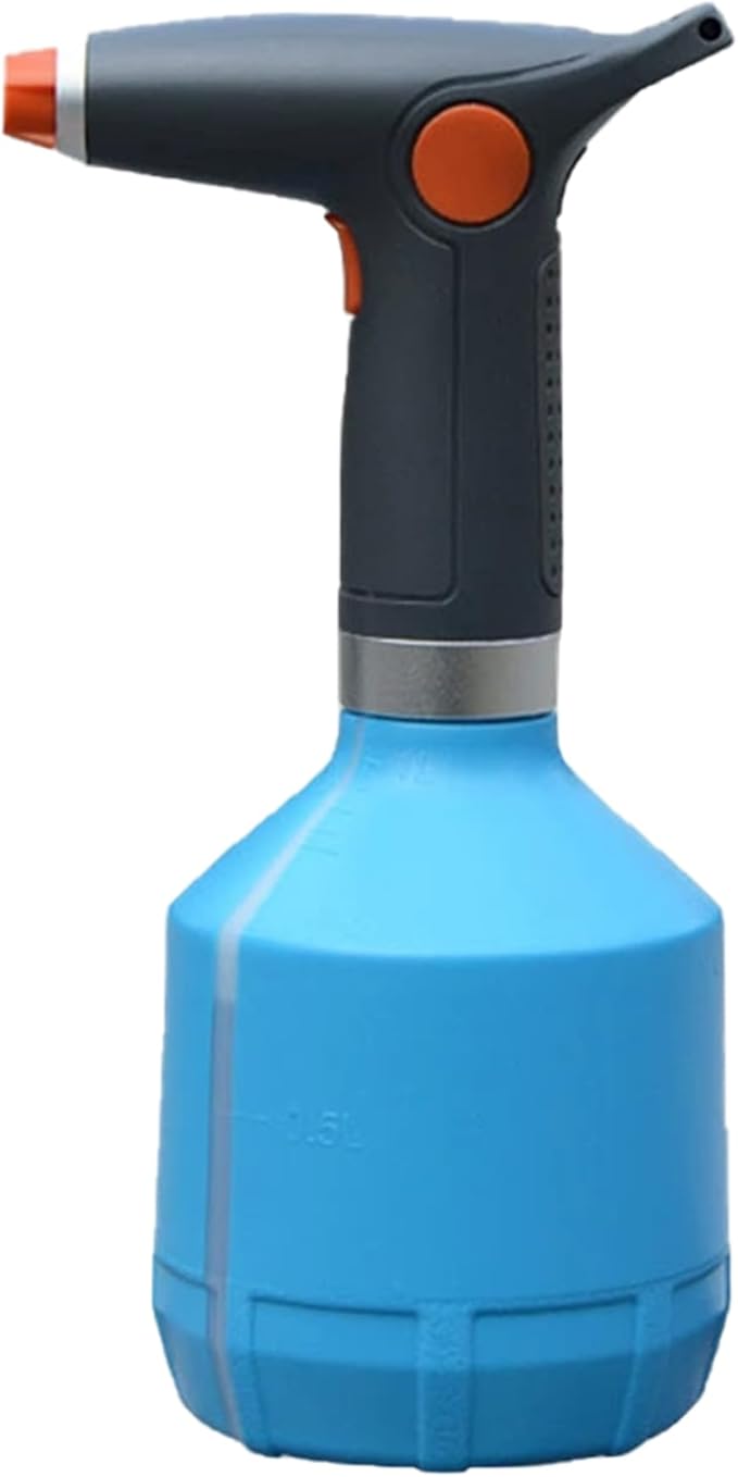 Electric Spray Bottle for Indoor Outdoor, 1L Automatic Spray Bottle with Adjustable Water Mist Nozzle, 2000mAh Rechargeable Plant Mister for House Cleaning, Gardening