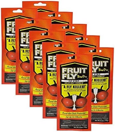 Fruit Fly BarPro – 4 Month Protection Against Flies, Cockroaches, Mosquitos & Other Pests – Portable for Indoor & Outdoor Use