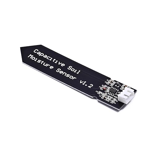 songhe capacitive Soil Moisture Sensor Module - Corrosion Resistant, 3.3~5.5v for arduino DIY, Compatible with ecowitt & rainpoint (5pcs)