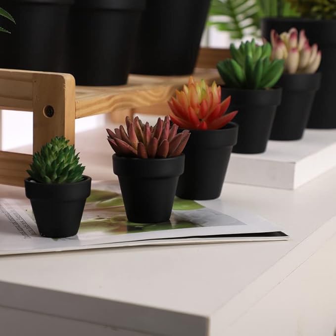 Yishang 2.5 inch Black Terracotta Pots with Drainage Holes,Small Mini Clay Ceramic Pottery Planter,Cactus Flower Terra Cotta Pots,Succulents Nursery Pots for Indoor/Outdoor Plants,Crafts-12 Pack