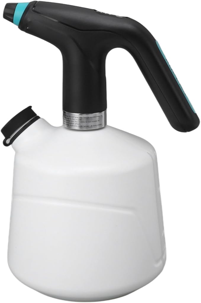 Jiawu Electric Spray Bottle, Rechargeable Plant, Automatic Watering Can, Handheld Sprayer Bottle for Indoor & Outdoor Plant Watering, Fertilization, Gardening (Black)