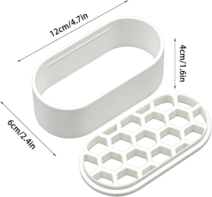 3D Printed Hydroponic Scallion Planter - Compact Indoor Growing Kit Regeneration Container for Fresh Scallions, Green Onions, and Chives