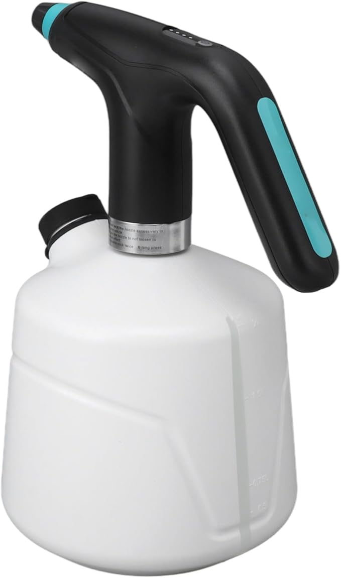 Jiawu Electric Spray Bottle, Rechargeable Plant, Automatic Watering Can, Handheld Sprayer Bottle for Indoor & Outdoor Plant Watering, Fertilization, Gardening (Black)