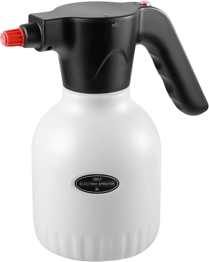Electric Spray Bottle, 2L/0.5 Gallon Plant Sprayer, Pump Sprayer with Adjustable Nozzle, Suitable for Indoor Plant Watering, Fertilization, Gardening & Cleaning