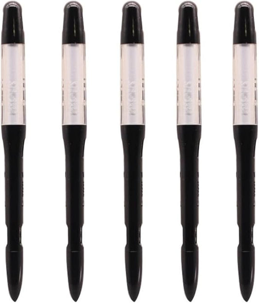 Sustee Aquameter - Small - Black - Bundle of 5 - Leave-in Soil Moisture Meter for Potted Plants - Plant Water Sensor - Refillable