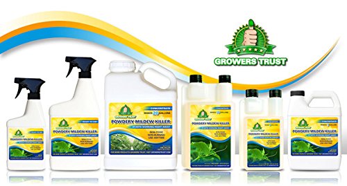Growers Trust Powdery Mildew Killer Non-Toxic, Biodegradable - Natural Fungicide - (Solution Makes 20 Gallon RTU )