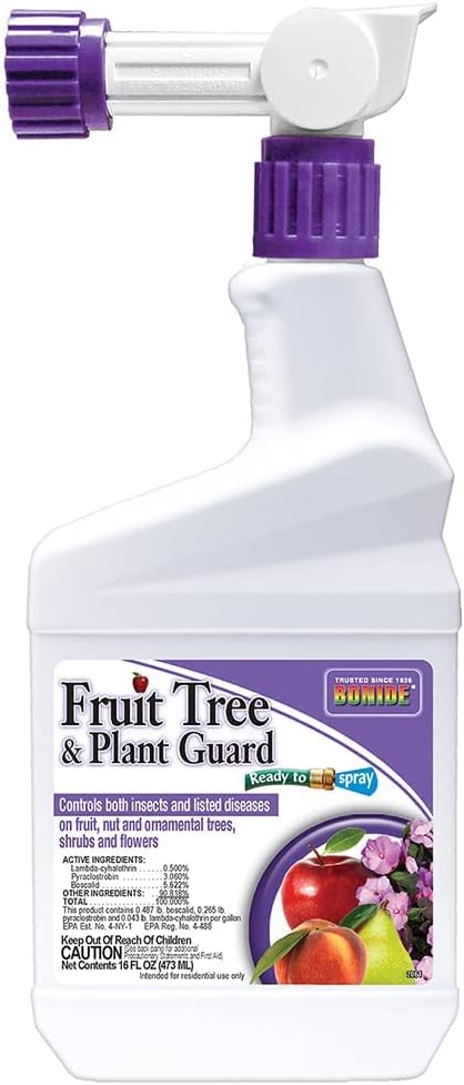 Bonide Fruit Tree & Plant Guard, 16 oz Ready-to-Spray Insect & Disease Control for Trees, Shrubs and Flowers