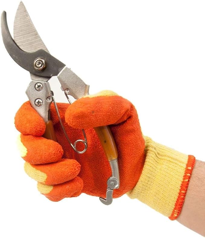 Nozzy Gardening Gloves for Men Women - 3 Pairs - Lightweight Thorn Proof, Good Grip DIY & construction Multi-Purpose