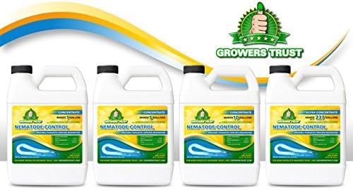 Growers Trust Nematode Control Non-Toxic, Biodegradable - Natural Nematode -Treatment (Solution Makes 5 Gallon RTU )