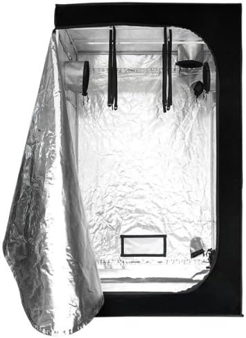 48x48x78 Reflective Indoor Grow Tent 4x4 - Mylar Grow Tent - for Indoor Grow Room - Hydroponics Growing Tent - Grow Tents