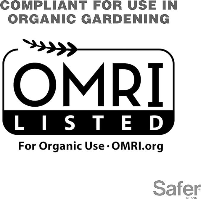 Safer Brand Caterpillar Killer II Concentrate - OMRI Listed for Organic Use - Organic Insect Killer - 16 fl oz bottle - 5163-6