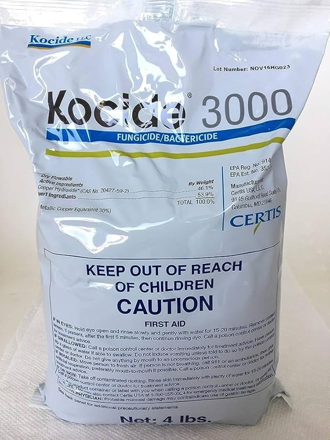 Certis - Kocide 3000-O - Fungicide/Bactericide - 4lbs