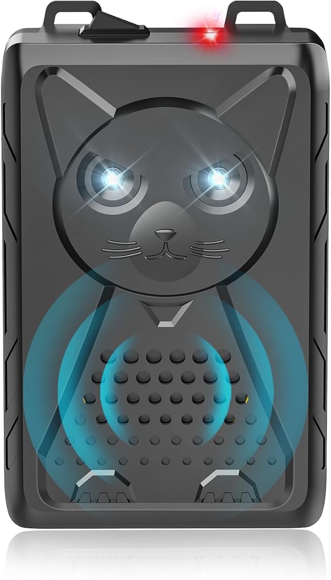 Ultrasonic Pest & Rodent Mouse Squirrels Repellent,1 Pack Plug-in Electronic Rat Bat Bug Spider Repeller, Battery Operated Deterrent Control Mice for Car Engines, Replace Mouse Traps Indoor, Outdoor